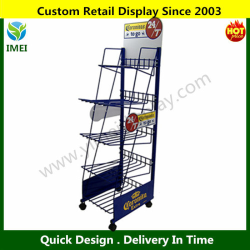 free standing wire display racks