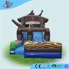 Colourful inflatable bounce slide / double largest inflatable slide
