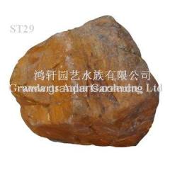 aquarium decoration stone garden rock