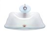 clear tempered glass basins for bathrooms