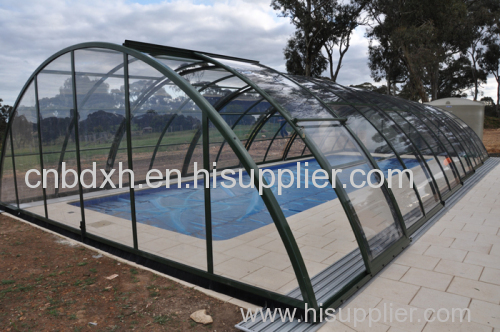 UNQ polycarbonate sheet cover for swimming pool