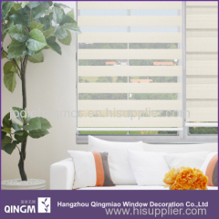 Simple Stripe Pattern Zebra Blind Customized For Bedroom Window Shading