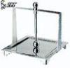 Handmade Hammered Square Kitchen Tissue Stand Stainless Steel Cutlery Commercial Kitchen Equipment