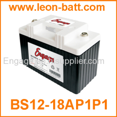 12V motorcycle lithium iron battery powersports starter lifepo4 batteries PbEq 270CCA for motorcycle atv scooter