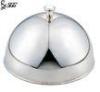 22CM Round Dome Cover 304 Grade Stainless Steel Tableware For Buffet