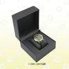 Waterproof Mini Watch Boxes Cases PU Black Luxury Logo Accepted