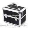 Makeup Storage Box Black Women PVC Cosmetic Case / Aluminum Cosmetic Case 500pcs