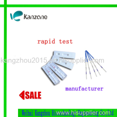 Rapid test pregnancy cassette 4.0mm CE marked