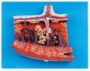 Enlarged Placenta Model Human Anatomy Model for human placenta in cross section