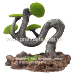 art craft aquarium decoration bonsai tree