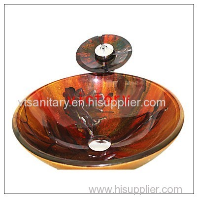 tempered glass basins for bathrooms