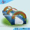 CE Inflatable Pool Water Slides For Adults / Fun Garden Water Slides