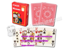 Colorful Modiano Cristallo Plastic Marked Playing Cards With 4 Jumbo Index