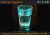 OEM Logo Plastic Octagonal Led Light Up Glasses 300ml Flashing