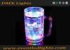 RGB Liquid Activated Led Flashing Cup Plastic Yard Tall Glass For Club