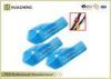 Blue Custom Velcro Cable Ties For Electric Appliance Installation