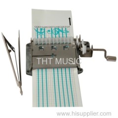 20 NOTE LARGE HAND CRANK MUSICAL BOX