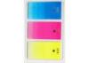 Fluorescent Signing Index Sticky Notes Rectangle with opp bag Packing