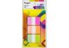 Strong Glue Pop Up Fluorescent Cube Sticky Note with Dispenser pet flags