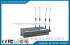 Dual Sim 4 LAN RJ45 Ethernet Industrial Cellular Router for ATM / Kiosk Substation