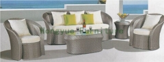 Patio garden rattan wicker sofa furniture set factory