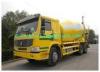 HOWO 10 wheels Concrete Mixer Truck 10 cubic meter 336hp for Congo 6X4 Yellow color