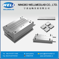 three parts syringe Plunger plastic injection moulds