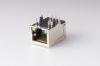 Side Entry Vertical RJ45 Jack Integrated 10 / 100 / 1000 Magnetics