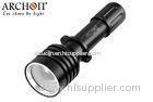 Zoomable CREE LED Waterproof Diving Flashlight With Aircraft Grade Aluminum