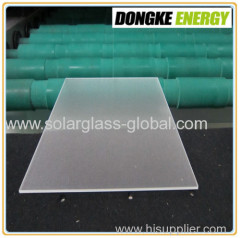 3.2mm double AR coating solar tempered glass