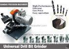 High Speed 2800 rpm Wood Twist Drill Bit Sharpener Machine Manual Control