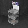 Lipstick 3 Tier Acrylic Display Stand With 24 Compartments Simple Design