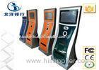 Indoor Multimedia Internet Self Service Banking Kiosk Cash Payment Kiosk Stand