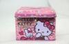 Pink Hello Kitty Kids Gift Candy Tin Box With Hinged Lid Recycled