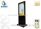 Full HD 1080P 46 Inch LED Infrared Digital Signage Kiosk With 500G Hard Drive