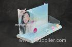 300Pcs Acrylic Makeup Display Stand Tabletop Cosmetic Organizer Advertisement Spurts Draws Printing