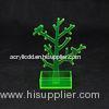 Translucent Green Acrylic Jewellery Display Stands With Tree Shape