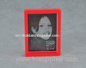 Red Acrylic Custom Picture Frames Rectangle Shape 153112 mm 500pcs