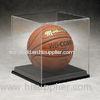 Basketball Acrylic Display Stand Case For Sport Equipment Advertising