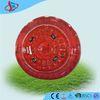 3 Meters bouncy Inflatable Sports Games Fluorescent red for adults