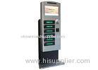 Public Mobile Cell Phone Charging Station Kiosk Banknote Operated with LED Light Inside Lockers