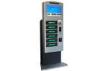 Coins / Bills Accepted Train Station Cell Phone Charging Tower Station with Deposit Locker