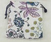 cotton drawstring bag/ pouch bag/ collecting bag