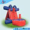 Commercial Kids Inflatable Dry Slides For Theme Water Park 0.9mm PVC