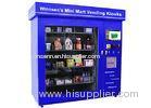 Snack Beverage Combo Food Kiosk Machines with 5 ms Response Time Fixed Touch Sensitivity