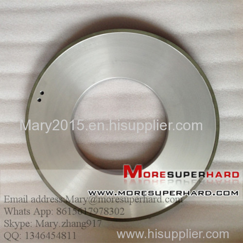 flat-shaped Resin bond diamond grinding wheel for thermally sprayed coating grinding