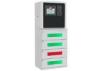 Smart Cell Phone Charging Station Box with 4 Electronic Touch Screen Lockers