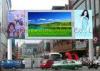 Rolled Steel outdoor advertising LED display for Sports professional 1R1G1B