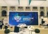 Indoor commercial SMD LED Display Rental 3 in 1 Brushed Aluminum 576mm x 576mm