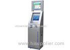 Touch Screen Credit Card Payment Interactive Information Kiosk for Bank / Shopping Mall